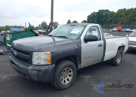 2010 Chevrolet Silverado 1500 Work Truck from USA, damaged, VIN 1GCPKPEA7AZ136593